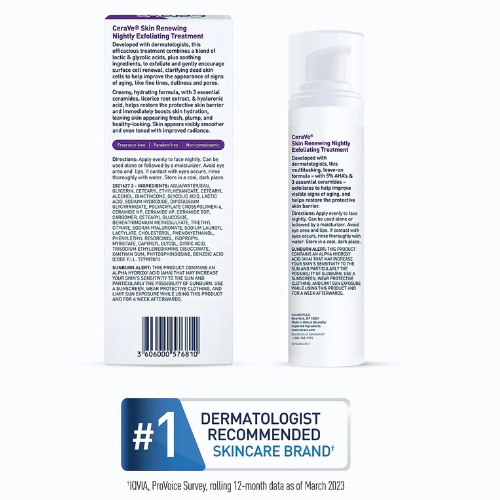 CeraVe Skin Renewing Nightly Exfoliating Treatment 1.7 oz - BlackRose