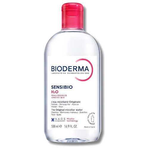 Bioderma Sensibio H2O Micellar Water Makeup Remover 500ml - BlackRose