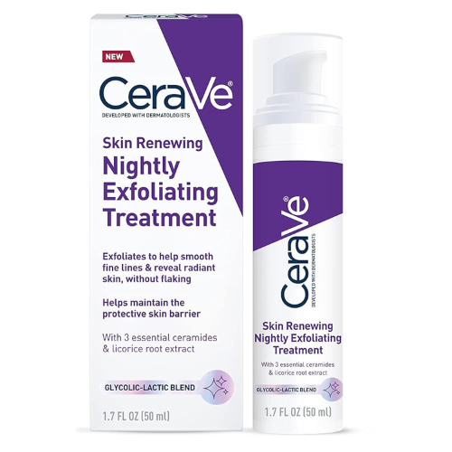 CeraVe Skin Renewing Nightly Exfoliating Treatment 1.7 oz - BlackRose