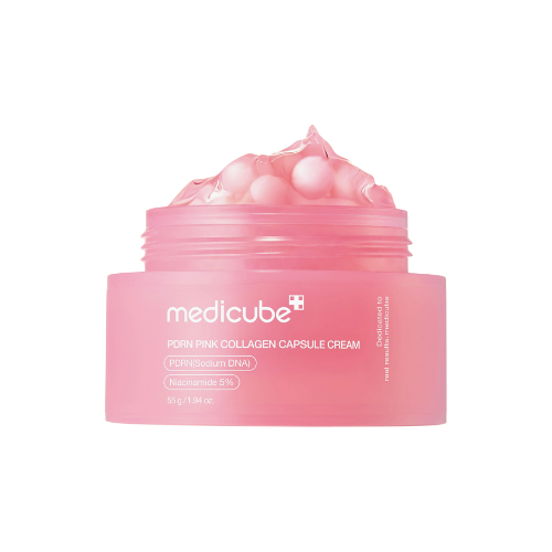 Medicube Salmon DNA PDRN Pink Collagen Capsule Cream – 50ml - BlackRose