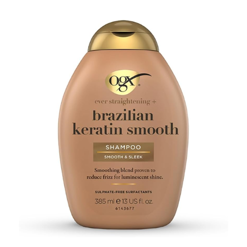 OGX Ever Straightening+ Brazilian Keratin Therapy Shampoo (385ml) - BlackRose