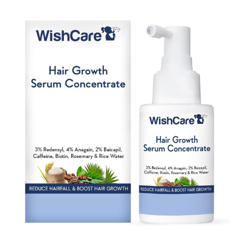 WishCare Hair Growth Serum – Redensyl, Anagain, Biotin & Rosemary | 30ml - BlackRose